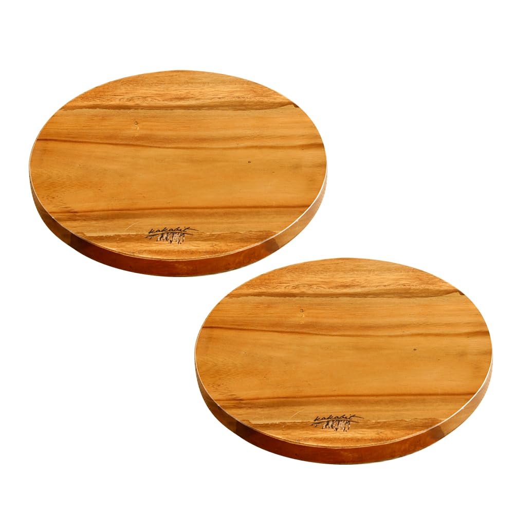 Amazon｜木製 プレート 30cm カッティングボード アカシア 2枚