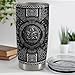 Viking Cup Tumbler 20oz Viking Gifts for Men Vikings Stainless Steel Insulated Tumblers Coffee Travel Drinking Mug Gift for Birthday Christmas