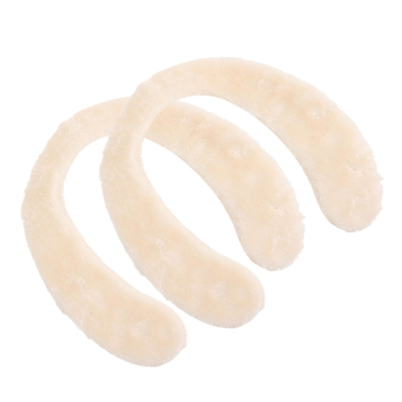 ibasenice 2Pcs Fuzzy Toilet Seat Covers for Soft Warm Replacement Mats for Training Lightweight and Durable Bathroom Seat Pads Encourages Independence Easy to Apply