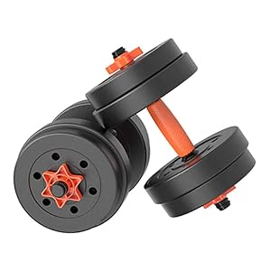 Barbell Dumbbell Set for Men and Women with Connecting Rod Can Be Used As A for Home Fitness