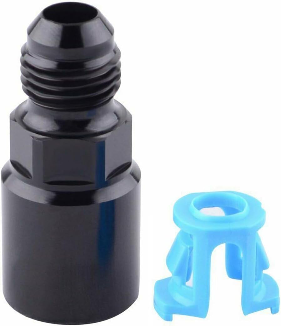 5/16 to 6AN Fuel Rail Line Fitting Adapter Quick Disconnect Push Hardline