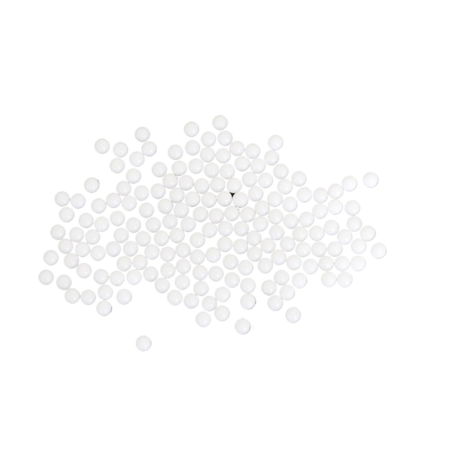 Sfere solide in plastica Delrin POM da 3,175 mm, per valvole a sfera e cuscinetti a basso carico (500 pezzi)