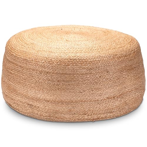 Decorasian Pouf Hocker – Fußstütze BZW. Fußhocker geflochten aus...