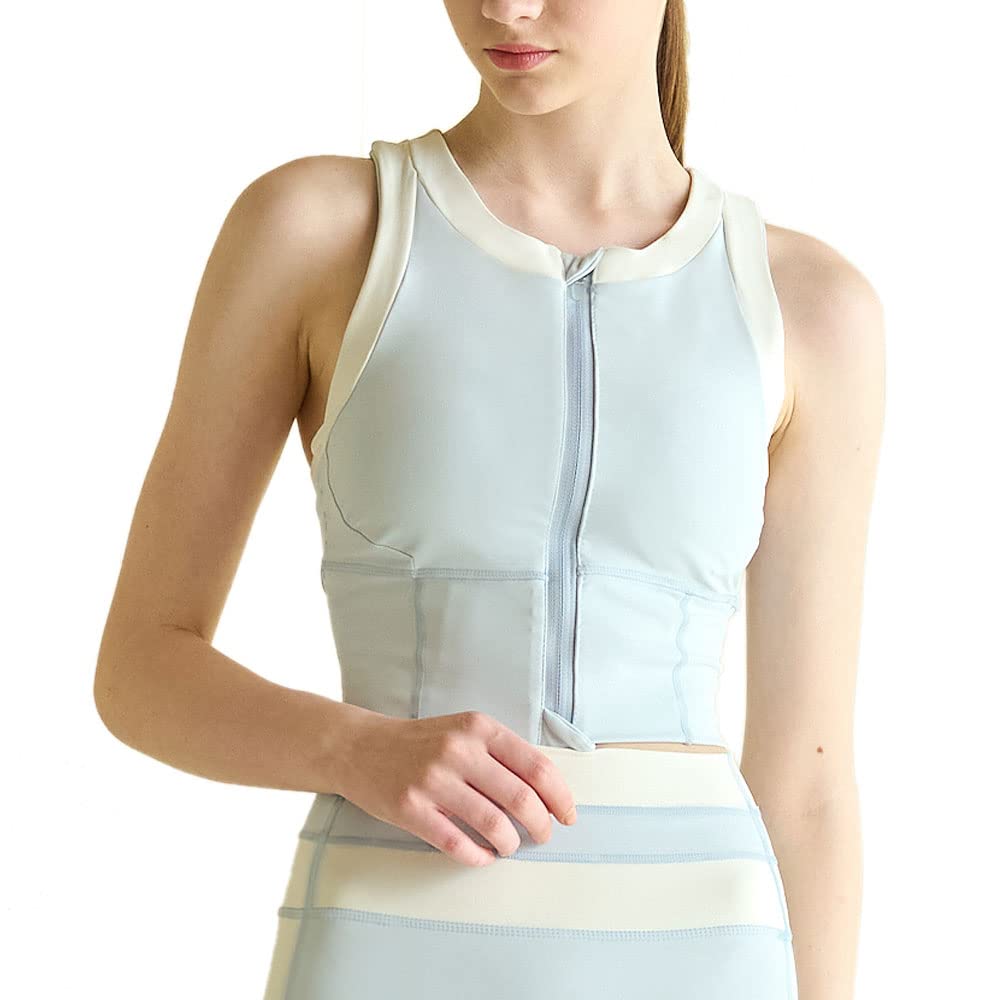 Amazon | [reinamora] ブラトップ バッド付き ハイサポート ジッパー