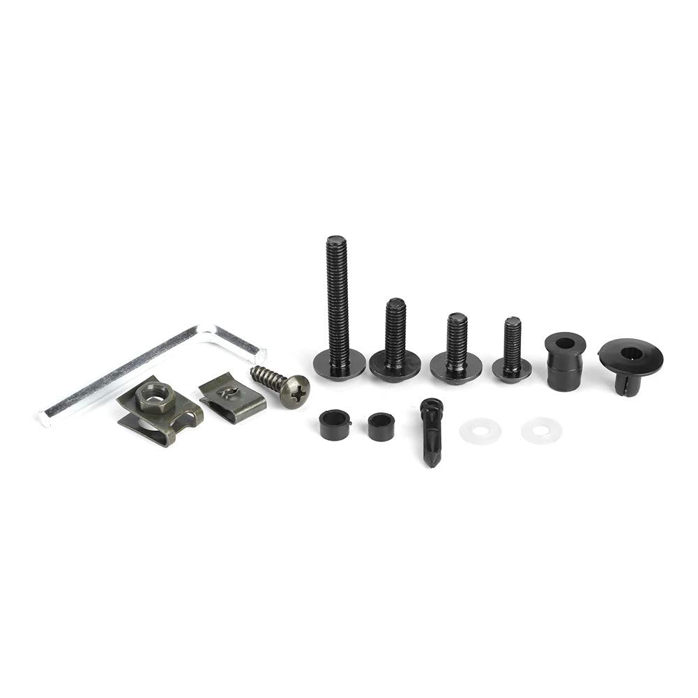 Kit 223 Bulloni Per Carenatura Moto - Viti M5 M6, Dadi, Rondelle, Blu - Universale Per Parabrezza E Carene - Foto 10