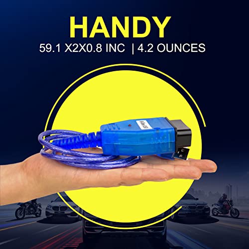 Ohp Inpa Obd2 Cable For Bmws 1996-2007 | Ftdi Ft232Rl Kkl | Ista Rheingold Adapter Ncs Expert | Windows Only #TOP5
