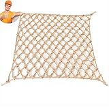 ● fitness red de escalada cuidadosamente diseñado: 4 hilos de armadura, espesor uniforme, más durable!