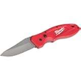 Milwaukee 48-22-1990 FASTBACK Smooth Folding Knife Stainless Steel