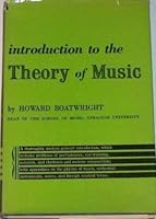 Boatwright Intro to Theory of Music by H BOATWRIGHT (1956-04-01) B01A0BYE50 Book Cover