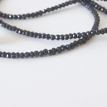 Amazon | [MIC] ブラックスピネルのメガネチェーン ブラックスピネル