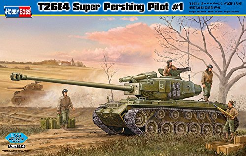 Preisvergleich Produktbild Hobby Boss 82426 Modellbausatz T26E4 Super Pershing, Pilot #1