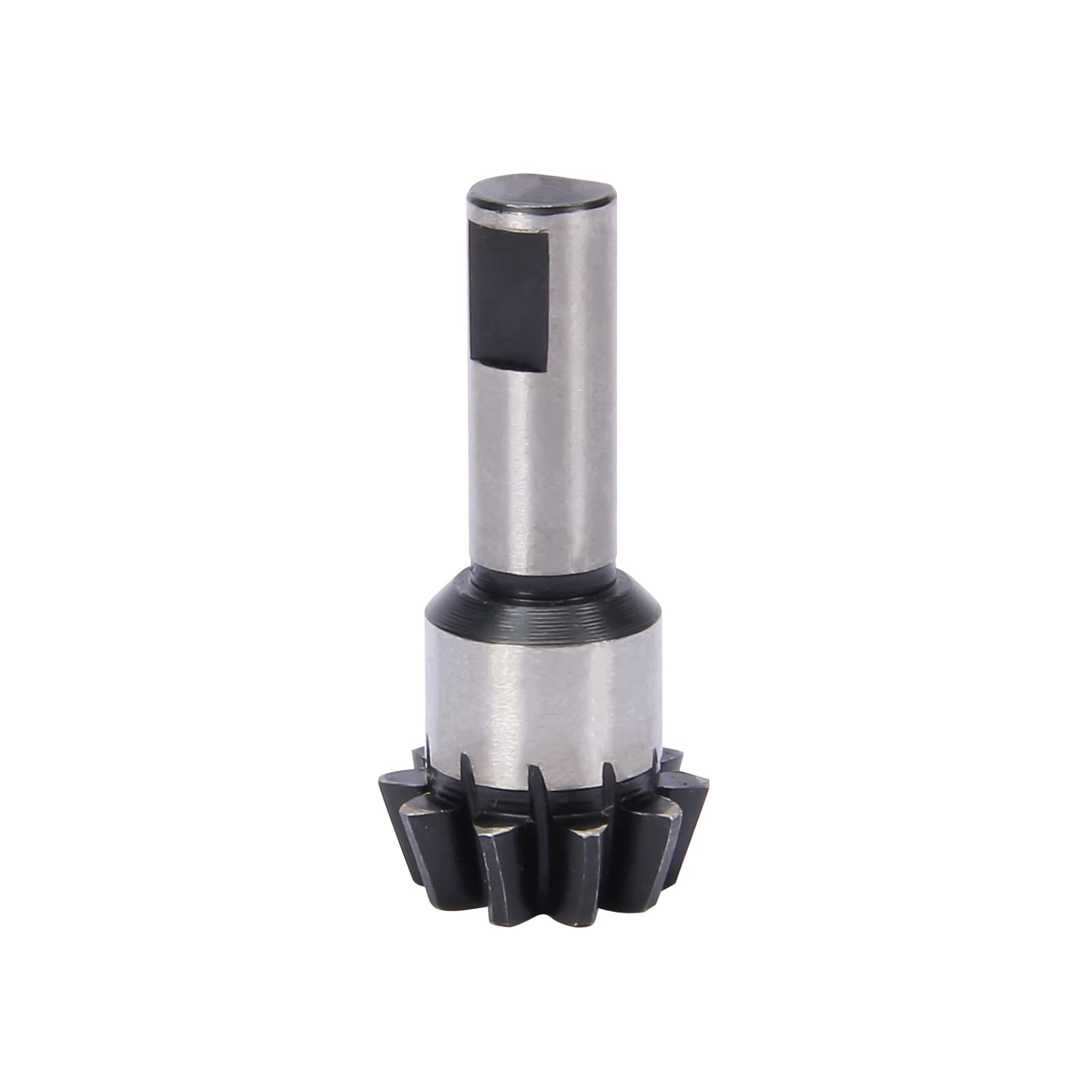 RCAWD 40CrMo steel main input gear, 10T SPIRAL Cut for Arrma 6s 1/7 1/8 RTR hopups upgrades parts(Black)