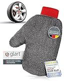 ✅ 𝐕𝐈𝐄𝐋𝐒𝐄𝐈𝐓𝐈𝐆 𝐄𝐈𝐍𝐒𝐄𝐓𝐙𝐁𝐀𝐑 - Unsere Autofelgen Reiniger Mikrofaserhandschuhe eignen sich für alle Felgen & Radkappen aus Alu, Stahl & Kunststoff. Ohne chemische Reiniger anwendbar.