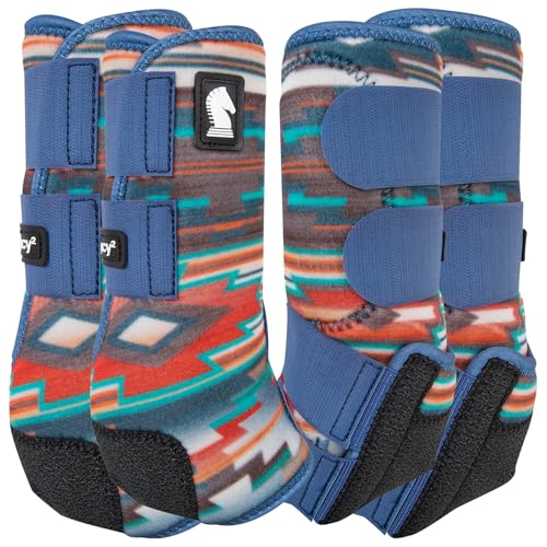 Image of Classic Equine Legacy2 Support Boots, Front and Hind