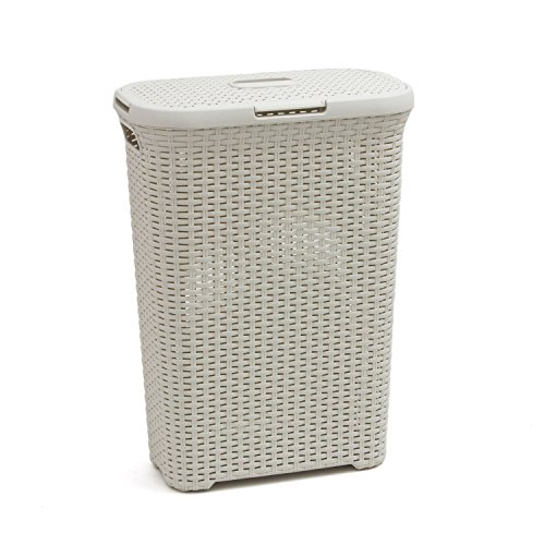 Preisvergleich Produktbild WAESCHEBOX 40L RATTAN CREME