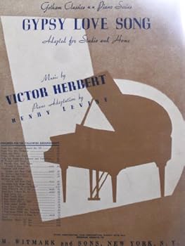 Sheet music Gypsy Love Song Book