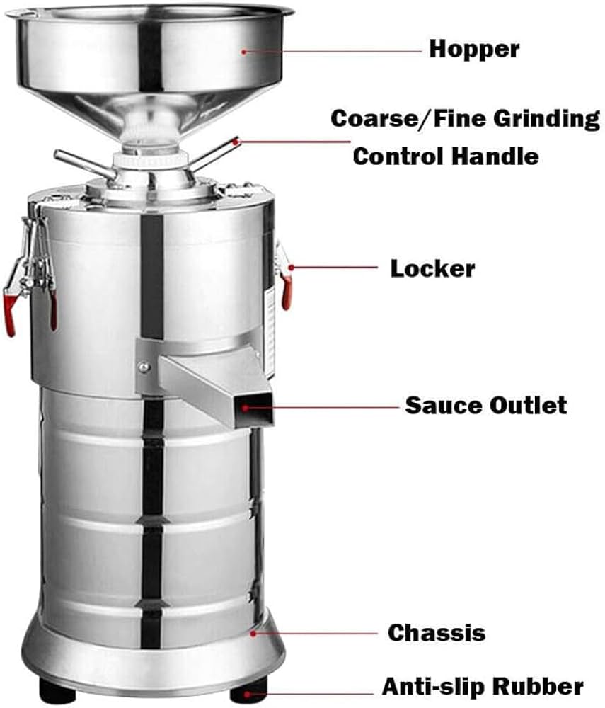 ピーナッツバターマシーン Amazon.co.jp: 商用電気ピーナッツバターマシン、1100ワット電気