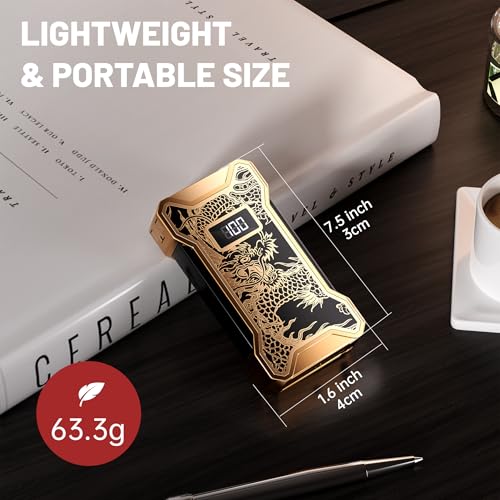 Encendedor eléctrico recargable para hombre miniatura 6