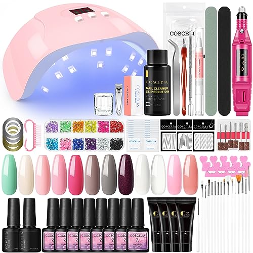 9PZ SMALTI SEMIPERMANENTI ALLA MODA: Nel kit ci sono 9 colori popolari, i bei colori sono molto pieno, facile da applicare e stendere, si può condividerlo con la Sua famiglia e i tuoi amici.