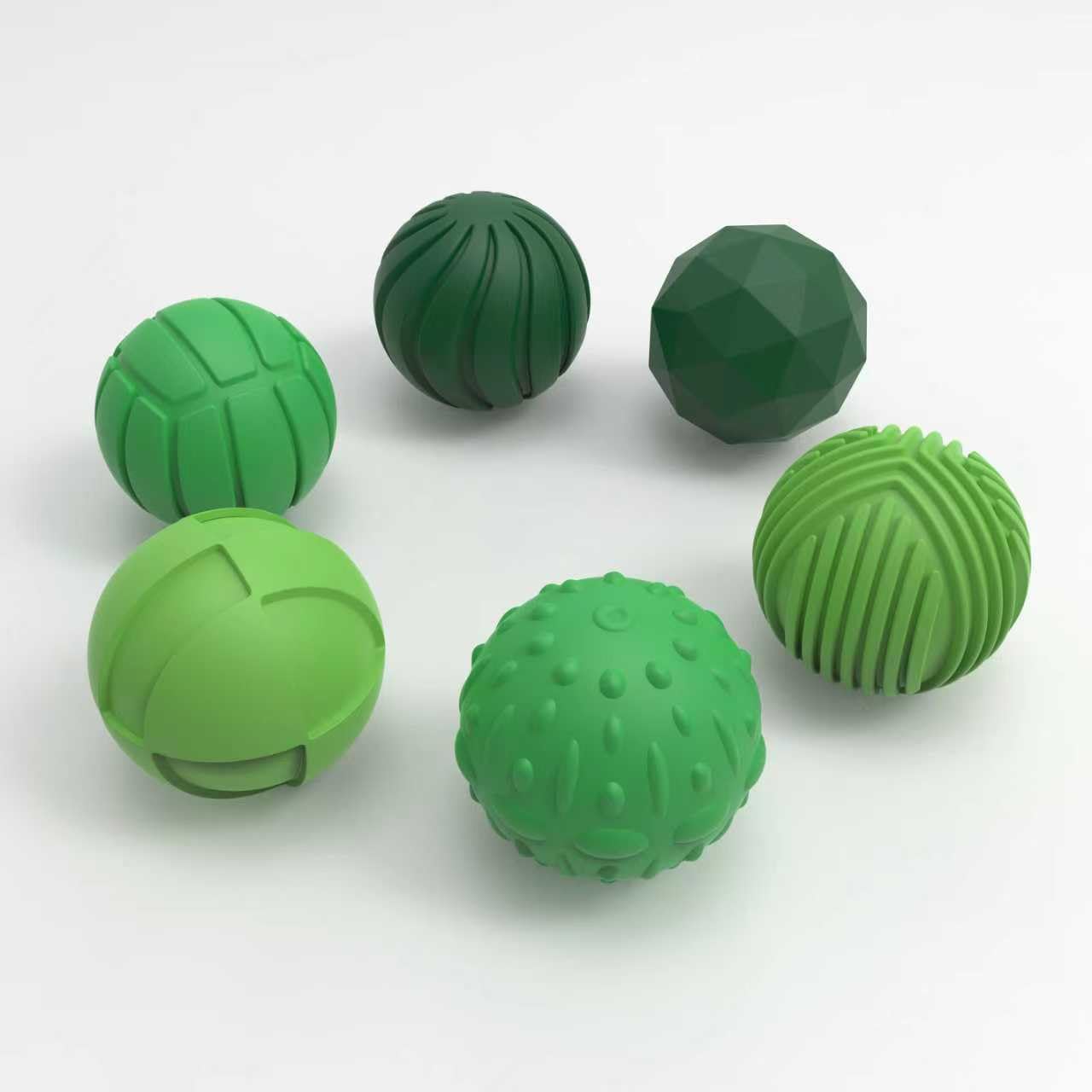 8 Palline Magnetiche Anti-Stress In Silicone – Giocattolo Sensoriale Per Mani Con Magneti | Allevia Ansia E Autismo (Verde)