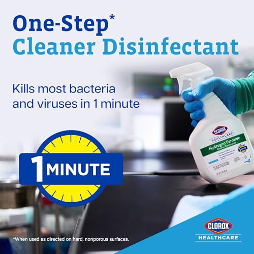 Clorox Healthcare Hydrogen Peroxide Disinfectant Refill, 128 oz., 4 Pack - image 2