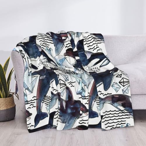 Couverture de lit orque EdWal en microfibre légère