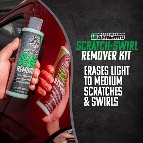 Chemical Guys, Insynchro Scratch & Swirl Remover Hand Polishing Kit, 8 oz - image 6