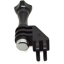 90 Degree Direction Adapter Elbow Mount with Thumb Screw for GoPro 12/11/10/9/8/7/6/5 Black,Session 5/4 Action Cameras