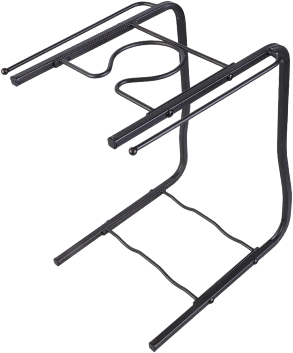 Modern Wine Holder for Bottles and Glasses Space Saving Goblet Cup Display Stand Rusts Iron Storage Rack Elegant Wine Stand