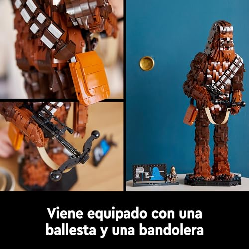 LEGO Star Wars Chewbacca, decora tu hogar con la figura coleccionable de Wookiee 6