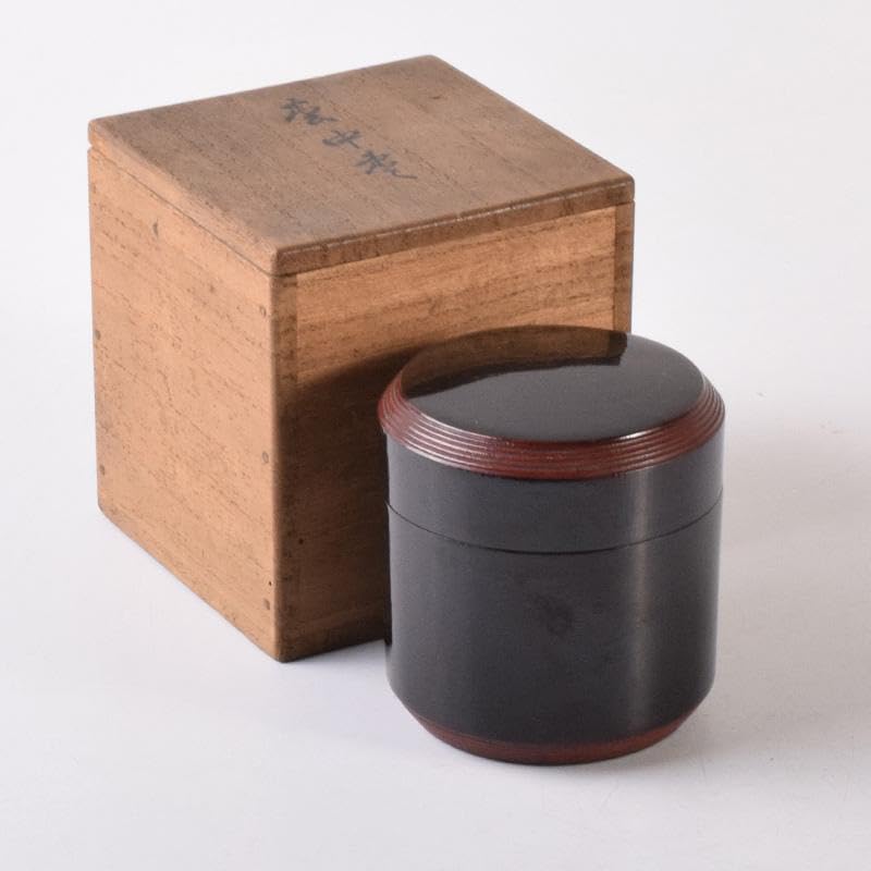 茶道具　山本春正作　黒漆　中棗　共箱　V　7220 Amazon.co.jp: 茶道具 山本春正作 黒漆 中棗 共箱 V 7220 : おもちゃ