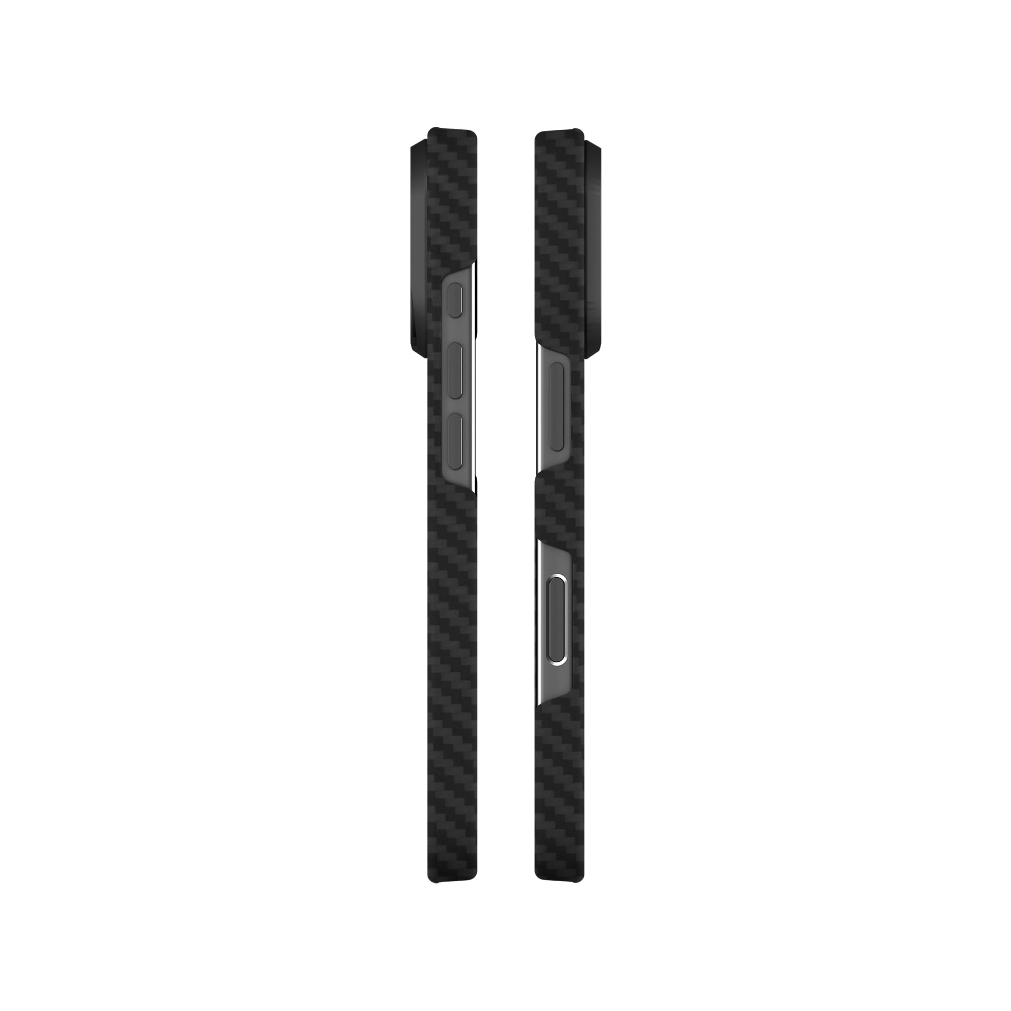 Mous Etui do iPhone'a 16 Pro Max, smukłe, kompatybilne z MagSafe, super cienkie włókno węglowe, magnetyczne etui na telefon