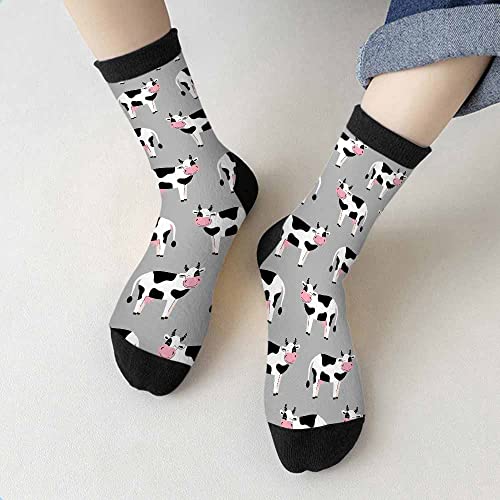 Image of Crew Socks for Woman Size 6-8 Tropical Wildlife Bright Teal Girls Socks