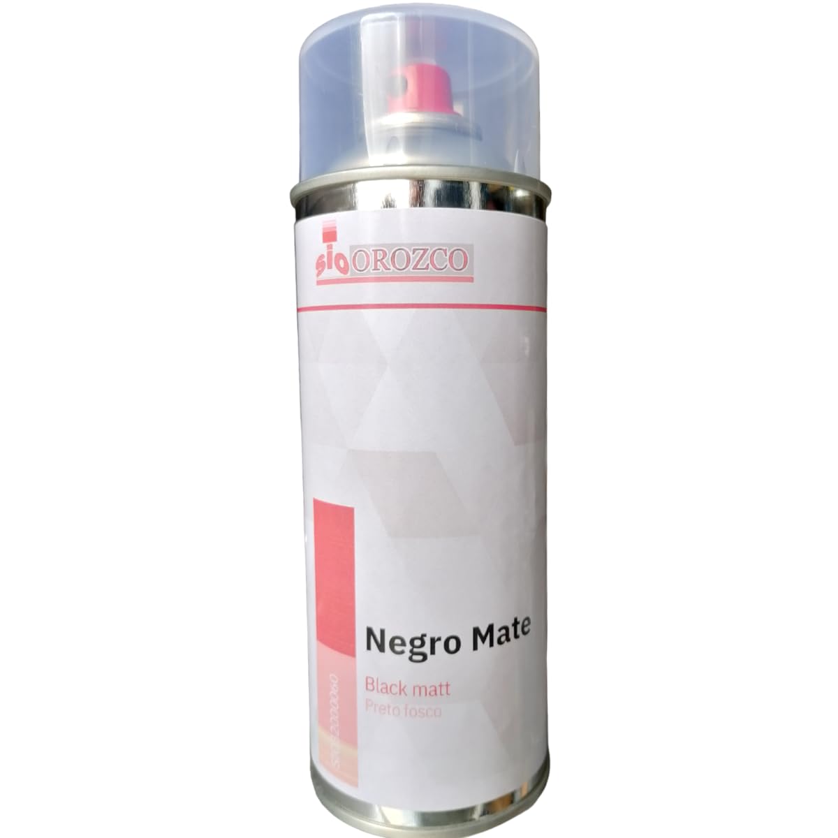 Pintura Negro Mate Acrílica en Spray 400 ml.