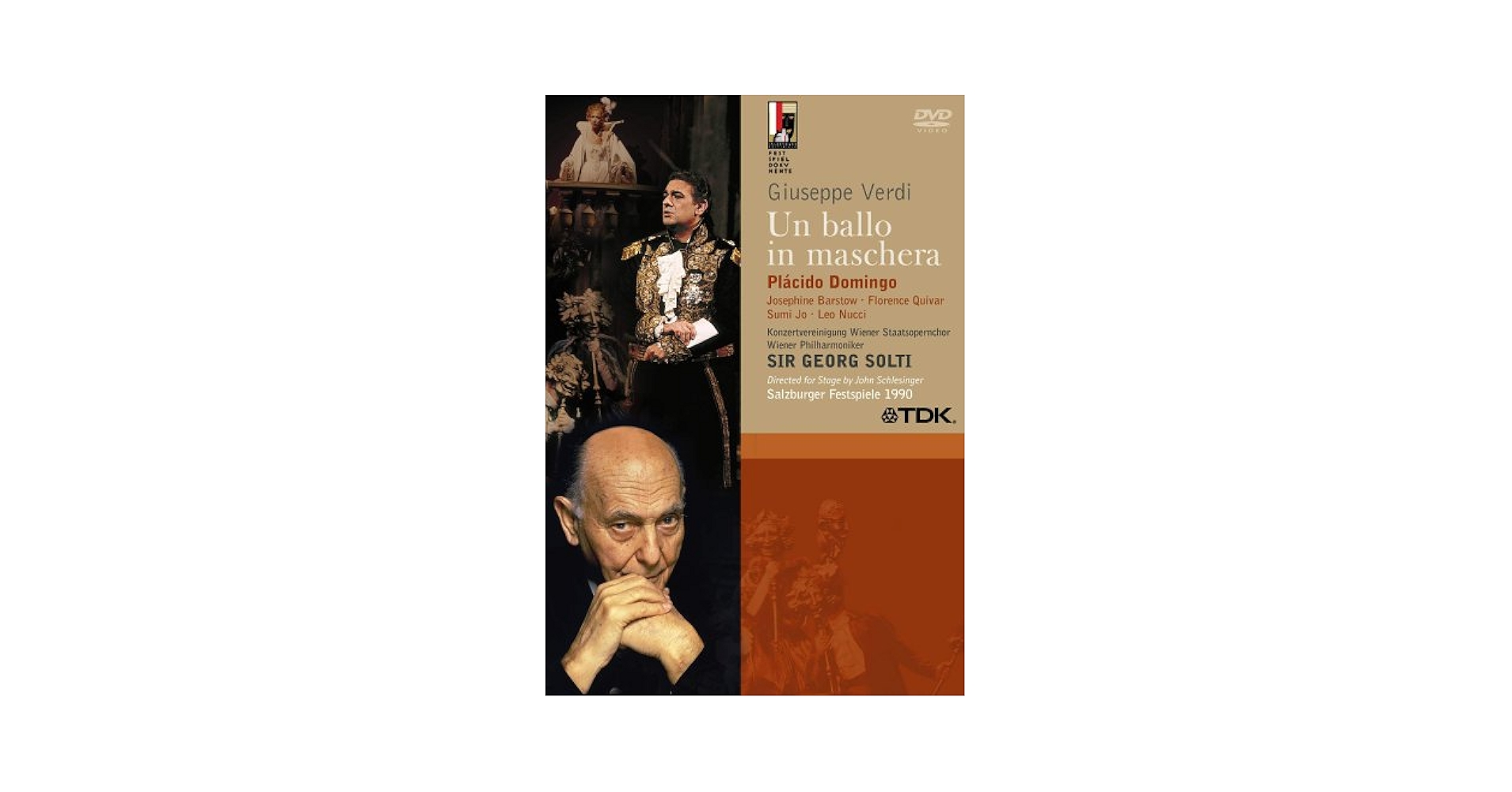 Amazon.com: Verdi - Un ballo in maschera / Domingo · Barstow