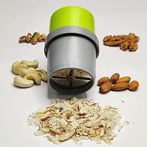 FLYFAR Dry Fruit Cutter & Slicer Gadgets (3 in 1, Mix Colour) Kitchen Tools Kitchen Gadgets Dryfruit Choppers for Kitchen Dry Fruit Slicer Dry Fruits Cutter for Kitchen Almond Slicer Cover