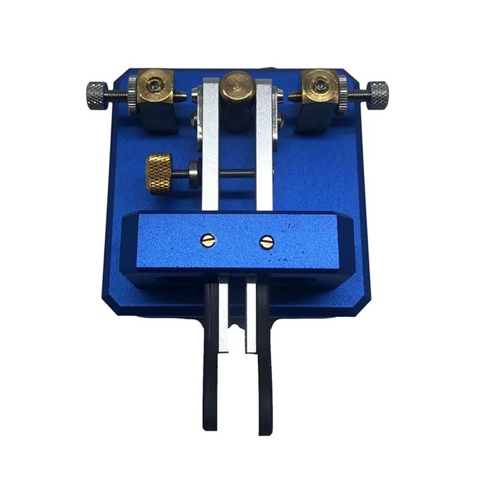 Automatico per Morse per Dual-Paddle Telegraph Key CW Trasmettitore, per Acciaio Inox Ottone Lega di Alluminio, Contatti Argento, Interfaccia Audio 3.5mm
