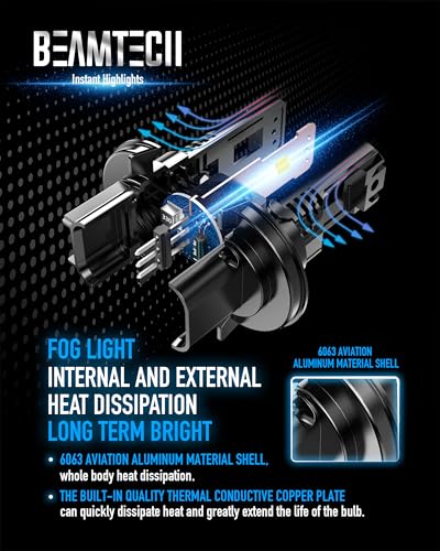 Image of BEAMTECH H13 9008 Powersport Bulb For H13 Off-Road Or Fog Light 2 PCS