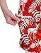 YEZEX Scrub Tops for Women, V Neck Printed Scrub Tops, Medical Nursing Stretchy Shirts w/ 3 Pockets (Christmas Elk)