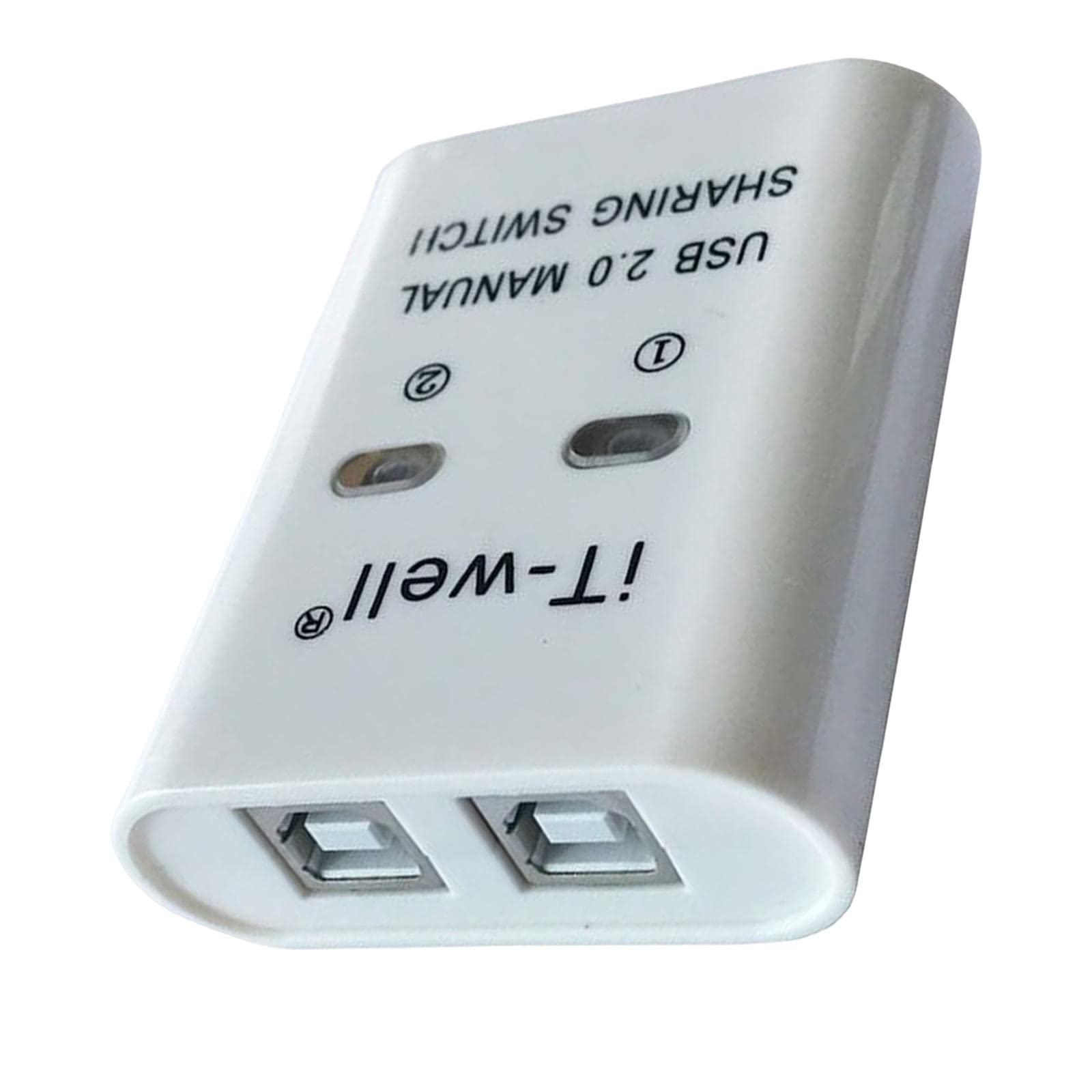 Portable 2 in 1 Out Splitter USB Printer Sharing Device Hub Plug and Play|Computers/Tablets & Networking | Computer Cables & Connectors | USB Cables, Hubs & Adapters-image-49