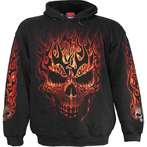 Spiral Kids Black Skull Blast Hoody Cover