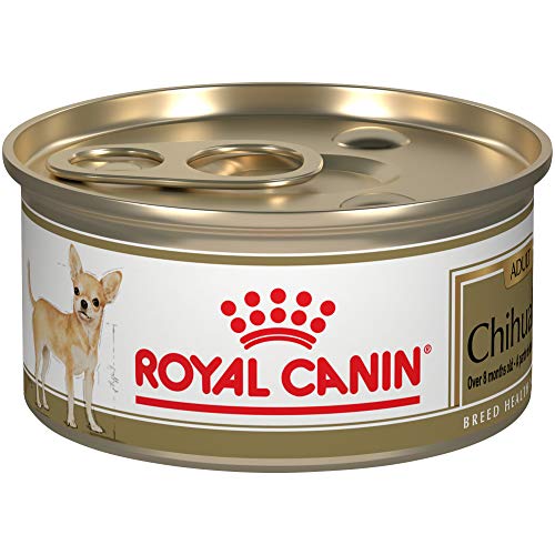 Royal Canin Breed Health Nutrition Chihuahua Adult Loaf in Sauce Canned Dog Food, 3 oz (Pack of 24)