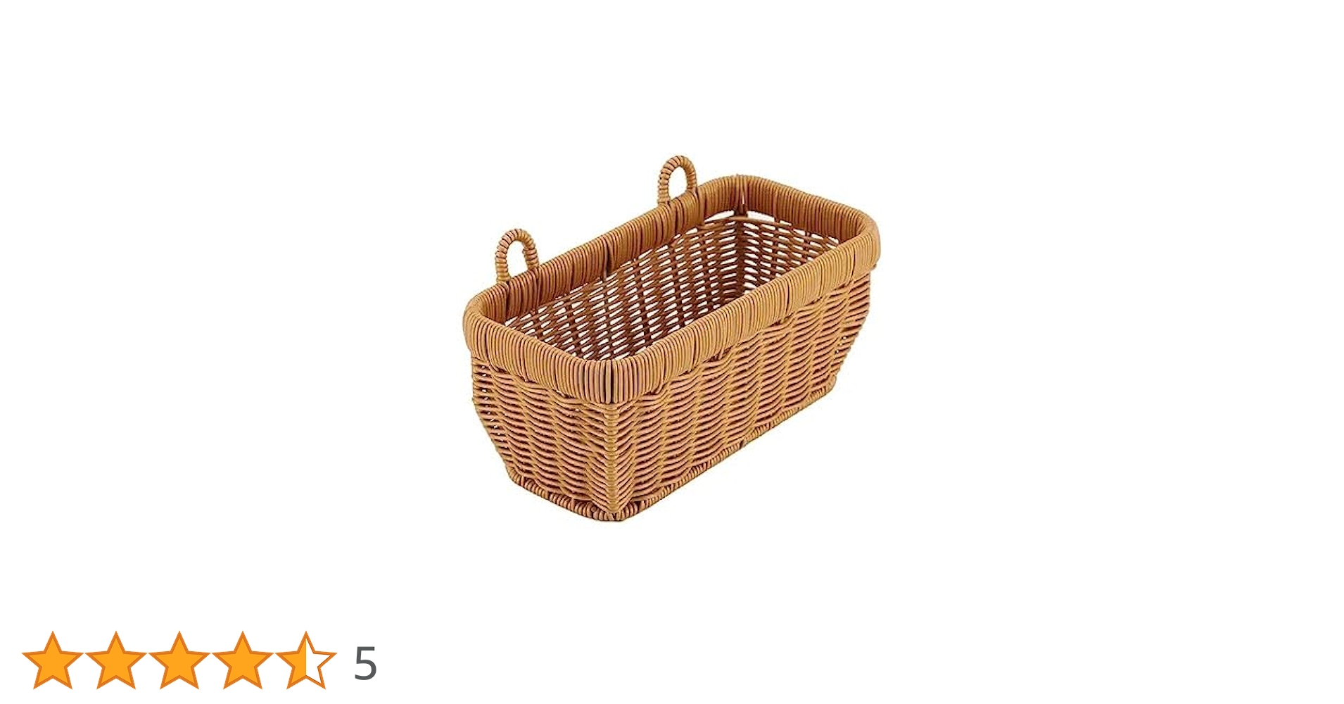 hanging basket 壁掛け バスケット ラタン 籐 Amazon｜LALADEFIEE 1個 かわいい籐バスケット 花用 吊り下げ