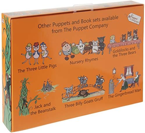 The Puppet Company - Traditional Story Sets - The Gingerbread Man Finger Puppet Set, PC007907