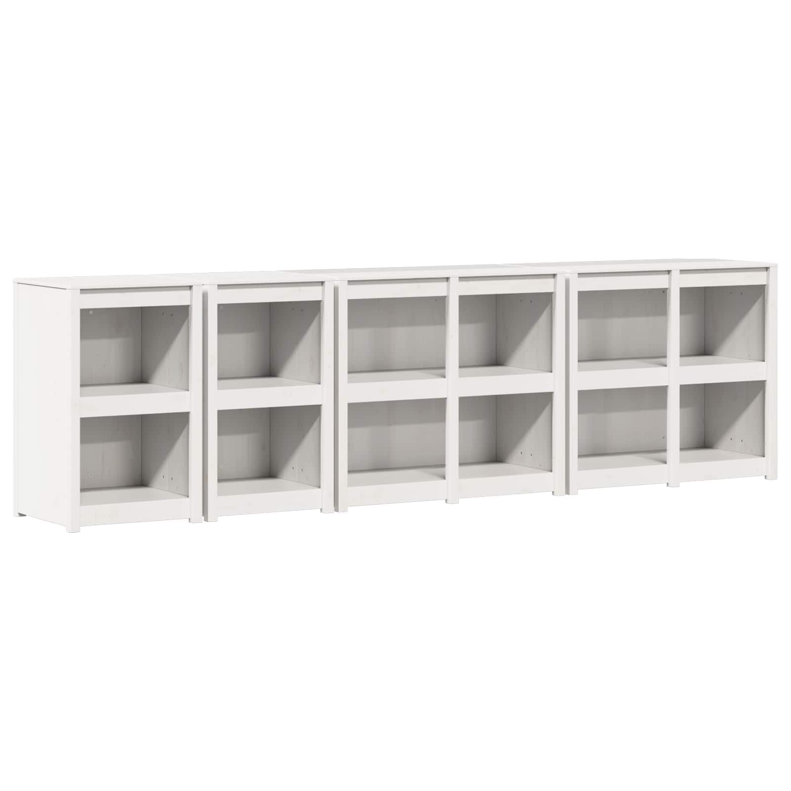 Mobile da Cucina da Esterno MEPPEL 4 Pezzi Bianco Legno Pino