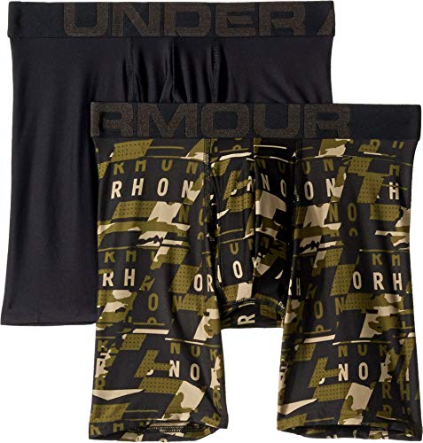 Image of Under Armour Men's Performance Tech Boxerjock Brief Underwear, 6 inch Inseam, All-Day Comfort & Ultra-Soft, 3-Pack