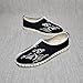 KHAOL Kung Fu Shoes Traditional for Men & Women National Style Martial Arts Shoes Manual Leisure Embroidery Cloth Shoes Non-Slip Grip, for Tai Chi, Wushu, Buddhism Training Shoes(Black,7)