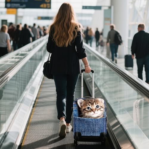 Image of WUJIAONIAO Travel Luggage Cover Baggage Suitcase Cover Protector Skins 18-32 Inch, Cat B, S (for 18--20 inch luggage), Fashion