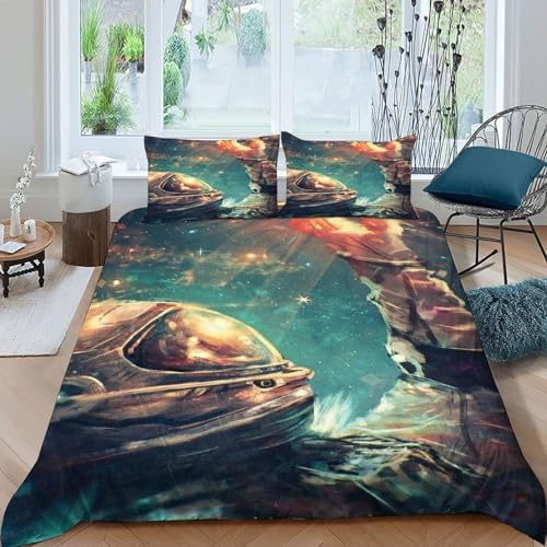 Housse de couette starry sky theme lit sup - 3
