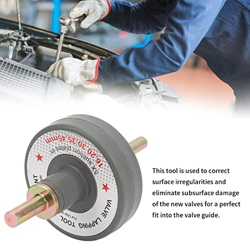Valve Lapping Tool, Valve Lapping Tool Kit Attachment Car Repair Tool with 5 Suction Plates 1000rpm to 1250rpm Universal for Grinding Small Engine